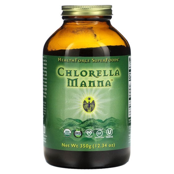 БАД водоросли HealthForce Superfoods Chlorella Manna 12.34 oz (350 г)