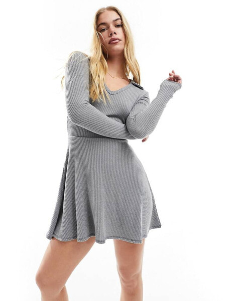 Miss Selfridge long sleeve polo dress