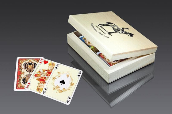 Карты игральные Piatnik Kaiser в кассете с логотипом - 77746
