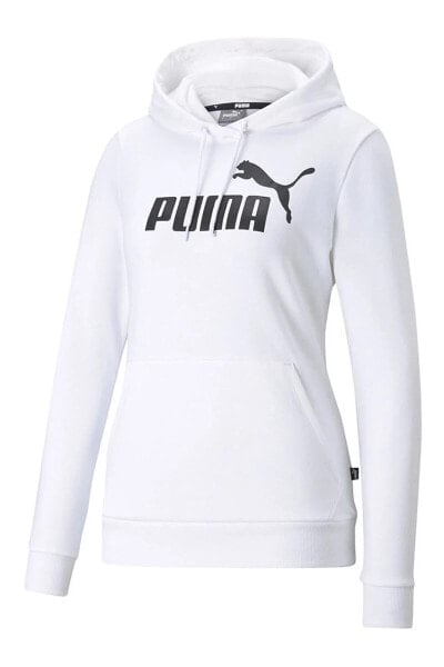 Толстовка женская PUMA Ess Logo Hoodie Tr Sweat 58679102