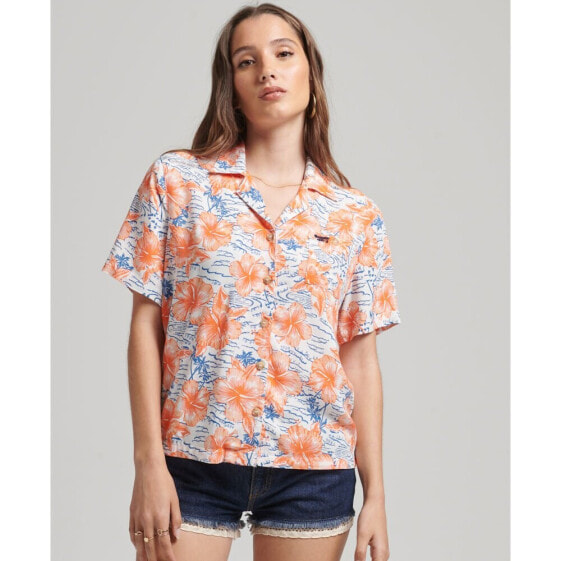 Блузка Superdry Vintage Beach Resort Shirt