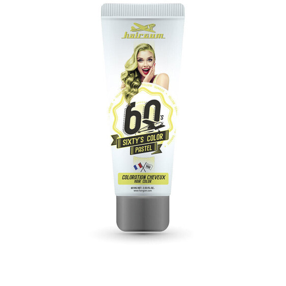 Краска для волос Hairgum SIXTY'S COLOR #жёлтый рассвет 60 мл