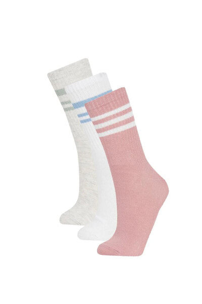 Носки DeFacto Cotton Three-Pack Long Socks