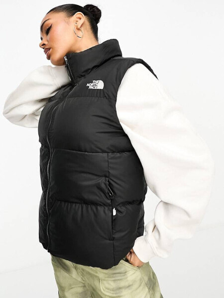 The North Face Saikuru puffer gilet in black