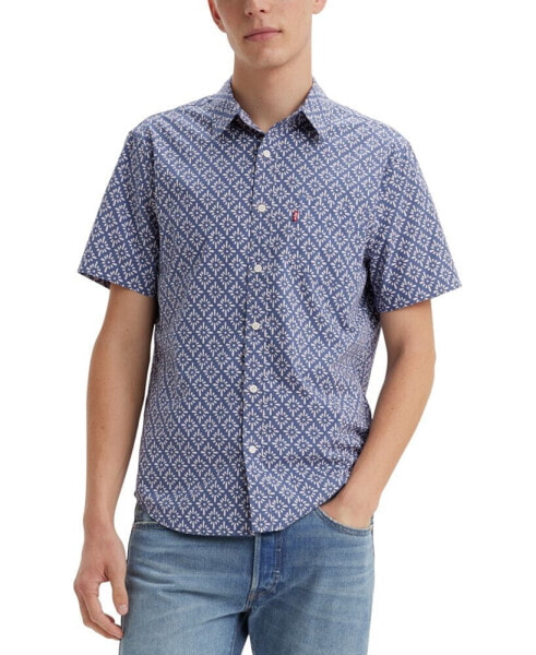 Men's Classic 1 Pocket Short Sleeve Regular Fit Shirt