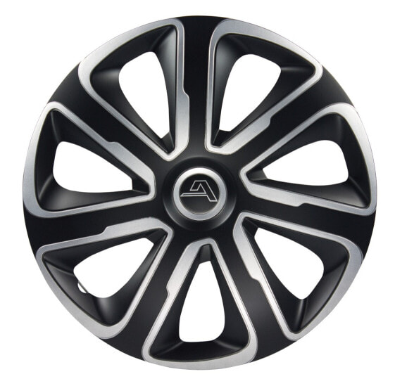 Колпаки для колес Alcar 4x накладки на диски Livorno черного цвета 16 дюймов