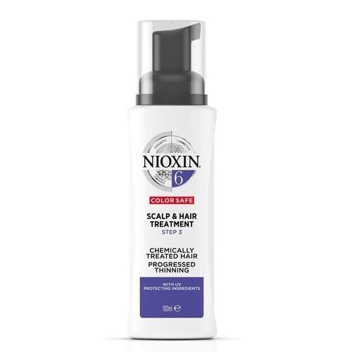 Nioxin System 4 Scalp & Hair Treatment Восстанавливающее средство для окрашенных волос с прогрессирующим истончением 100 мл