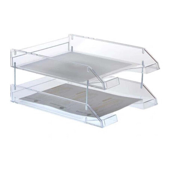 ARCHIVO 2000 File table tray 2000 crystal plastic 340x260x60 mm
