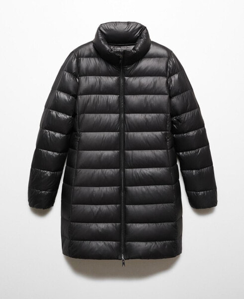 Women's Water-Repellent Feather Coat