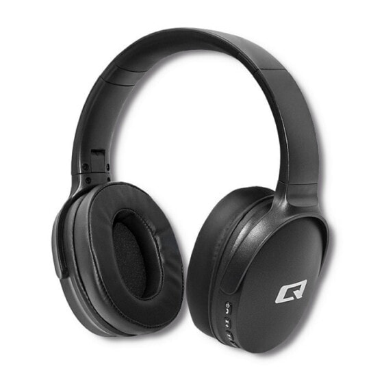 Qoltec 50851 Wireless Headphones with microphone Super Bass| Dynamic| BT| - Microphone
