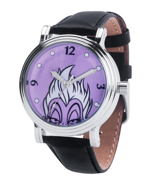 Наручные часы Alexander men's Triumph Automatic Black Leather, Silver-Tone Dial, 49mm Round Watch.