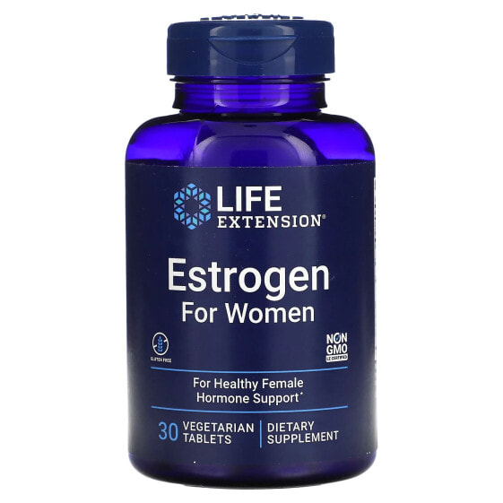 Estrogen for Women, 30 Vegetarian Tablets