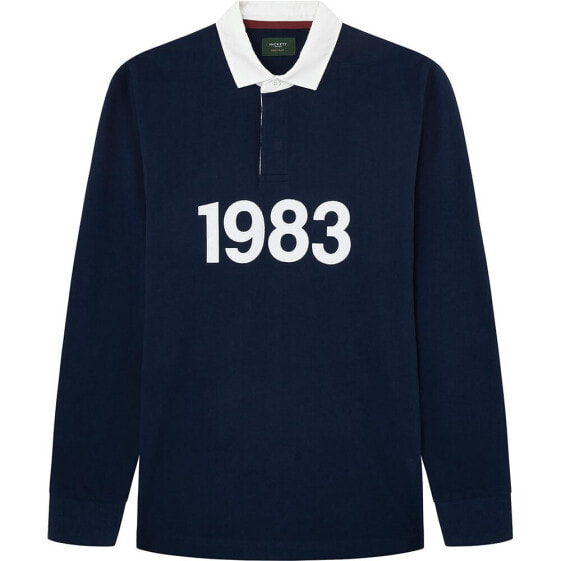 HACKETT Heritage 1983 Rugby long sleeve polo