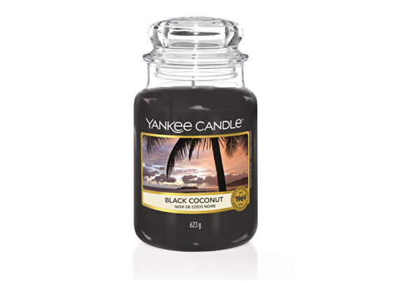 Scented candle Classic large Black Coconut 623 g