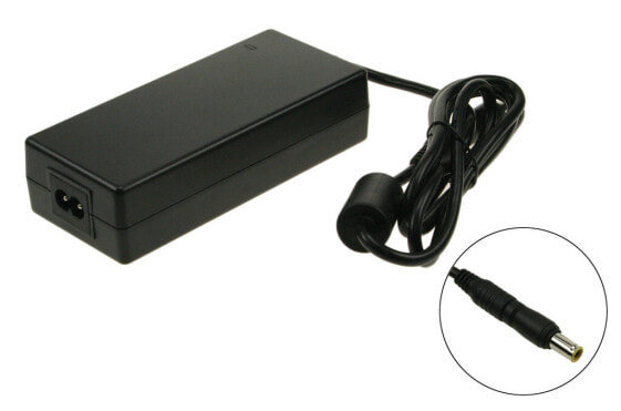 2-power AC Adapter 20V 4.5A 90W inc. mains cable - 20 V - Lenovo ThinkPad T60 - Black - 57 mm - 131 mm - 32 mm