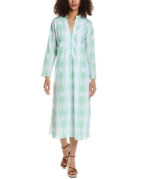 Sail To Sable Caftan Women's Blue M