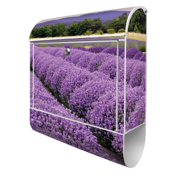 Briefkasten Stahl Lavendel 1