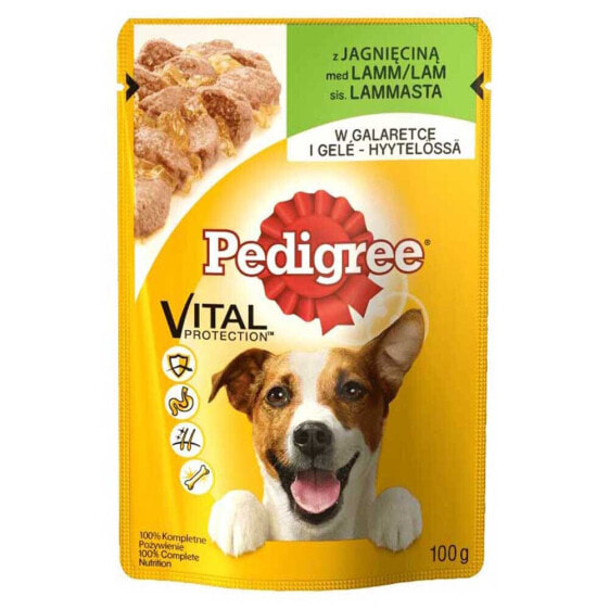 PEDIGREE 5900951249372 Lamb Adult 100g Wet Dog Food