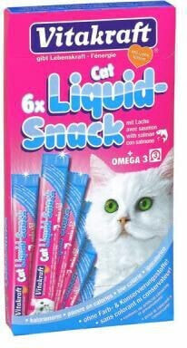 Vitakraft 6x15g CAT LIQUID-SNACK RYBA