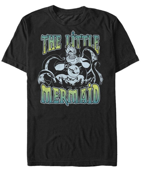 Disney Men's The Little Mermaid Ursula Sea Short Sleeve T-Shirt