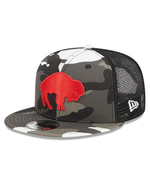 Men's Urban Camo Buffalo Bills 9Fifty Trucker Snapback Hat