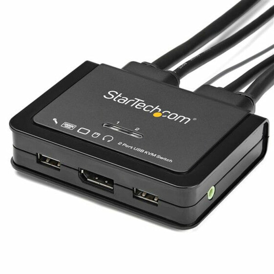KVM switch Startech SV211DPUA4K 4K Ultra HD USB Displayport 1,2 m