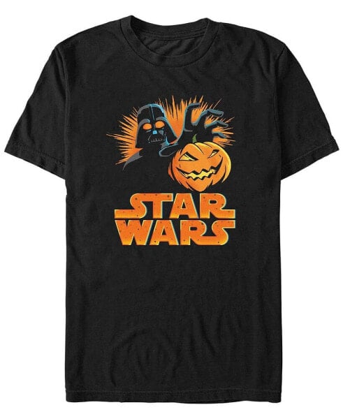 Men's Star Wars Darth Pumpkin Short Sleeves T-shirt