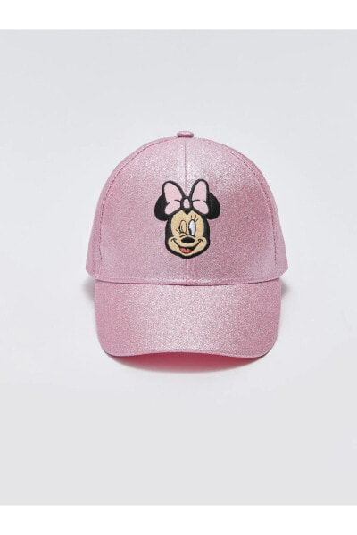 LCW Minnie Mouse Nakışlı Kız Çocuk Kep Şapka