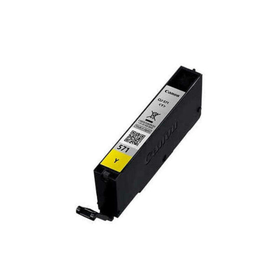 Original Ink Cartridge Canon CLI-571Y Yellow