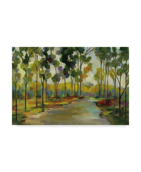 Silvia Vassileva Path in the Forest Canvas Art - 20" x 25"