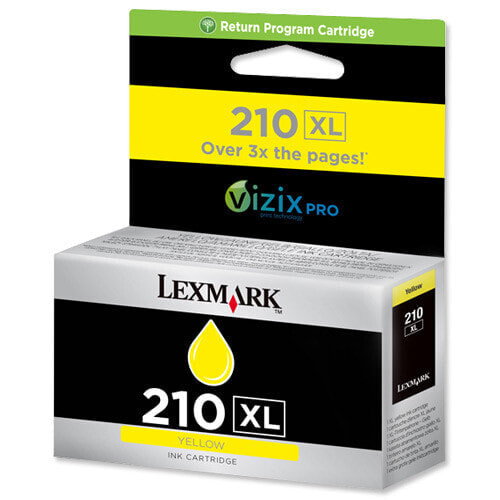 Lexmark 210XL Y - High (XL) Yield - Pigment-based ink - 1 pc(s)