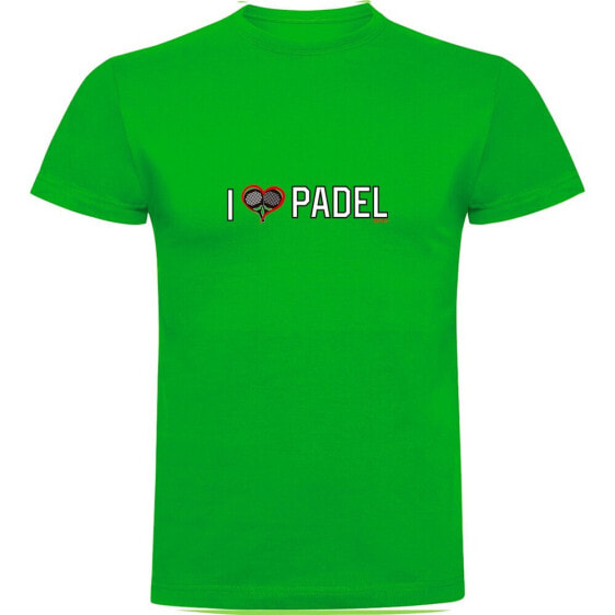 KRUSKIS I Love Padel short sleeve T-shirt