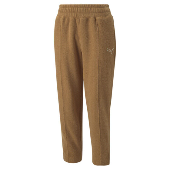 Puma Her Winterized Pants Womens Brown Casual Athletic Bottoms 84983974