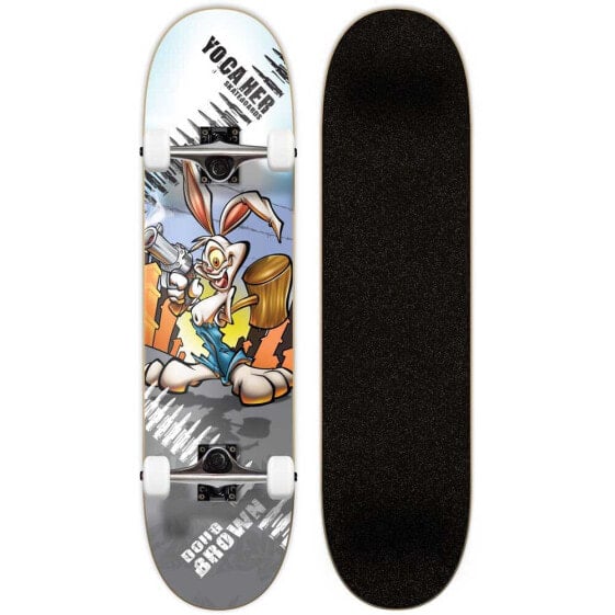 YOCAHER Graphic Radical Rabbit 7.75´´ Skateboard