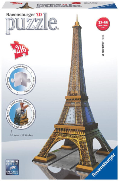 Ravensburger Eiffel Tower 3D Puzzle 216 шт 12556