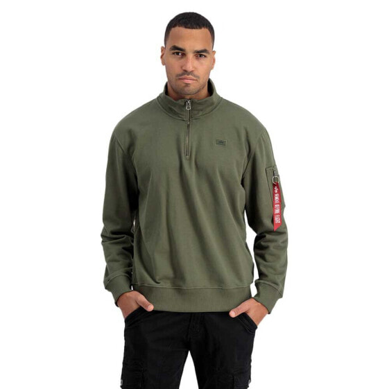 ALPHA INDUSTRIES X-Fit Half Zip Sweater