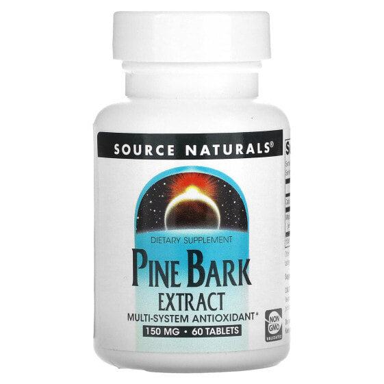 Pine Bark Extract, 150 mg, 60 Tablets