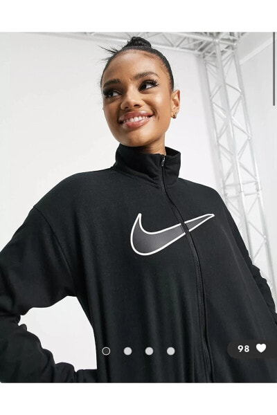 Спортивная куртка Nike Dri-Fit Swoosh Graphic Running Full-Zip для женщин