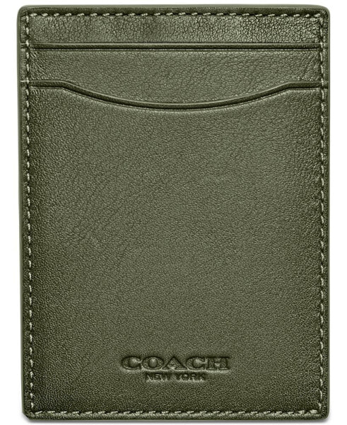 Кошелек Coach Money Clip Card Case