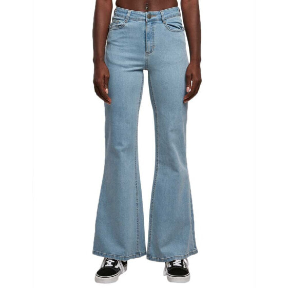 URBAN CLASSICS Organic Flared high waist jeans
