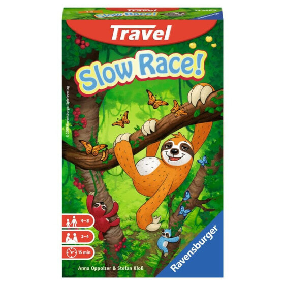 RAVENSBURGER Slow Race Travel Board Game