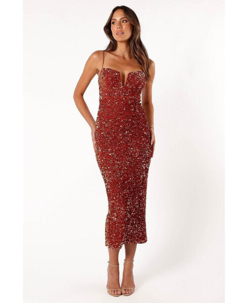 Women's Kailee Sequin Midi Dress