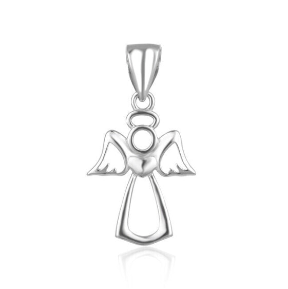 Gentle silver pendant Angel AGH676