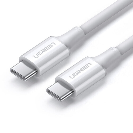 Kabel przewód USB-C 5A szybkie ładowanie PD QC 2m biały