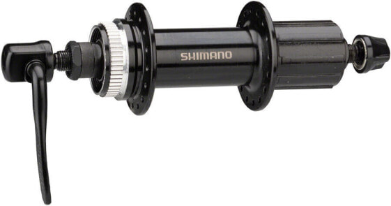 Втулка заднего колеса Shimano Altus FH-MT200-B - QR x 141 мм, Center-Lock, HG10, черная, 32H