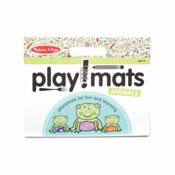 Melissa And Doug Playmats - Animals Coloring Activity Pad #31434 NEW B7