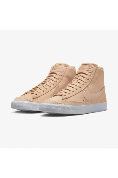 Blazer Mid Premium Kadın Bej Sneaker