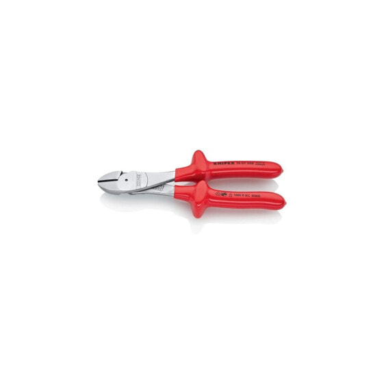 Knipex Kraftseitenschneider Länge 200 mm VDE Form 0 tauchisoliert