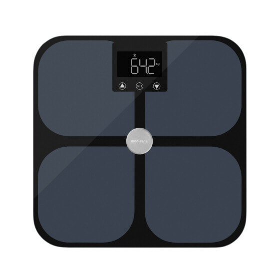 Напольные весы Medisana BS 650 Connect - электронные персональные - черные - кг - фунты - ST - квадратные - сенсорные - 8 пользователей