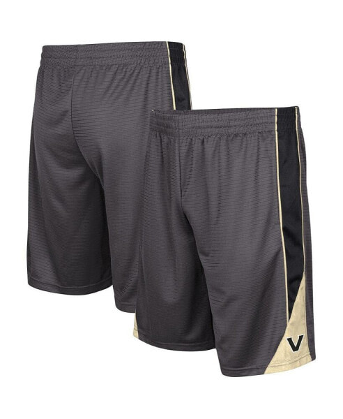 Men's Charcoal Vanderbilt Commodores Turnover Shorts